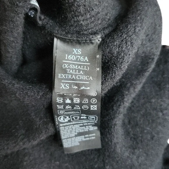 ALLSAINTS Gala Black Cashmere Wool Blend High Neck Oversized Sweater XSmall $269 - Picture 6 of 6